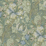 House of Hackney GOLDEN LILY Wallpaper - Apple (9'10" - full height)