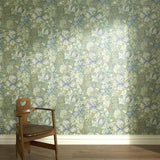House of Hackney GOLDEN LILY Wallpaper - Apple (9'10" - full height)