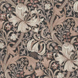 House of Hackney GOLDEN LILY Wallpaper - Black (9'10" - full height)