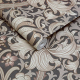 House of Hackney GOLDEN LILY Wallpaper - Black (9'10" - full height)
