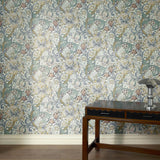 House of Hackney GOLDEN LILY Wallpaper - Moonstone (9'10" - full height)