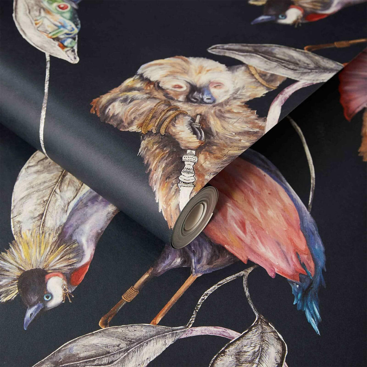 House of Hackney HACKNEY EMPIRE Wallpaper - Midnight (9'10" - full height)