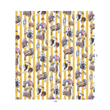 House of Hackney HACKNEY EMPIRE Wallpaper - Ochre Stripe (9'10" - full height)