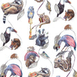 House of Hackney HACKNEY EMPIRE Wallpaper - White (9'10" - full height)
