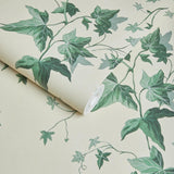 House of Hackney HEDERA Wallpaper - Viridian (9'10" - full height)