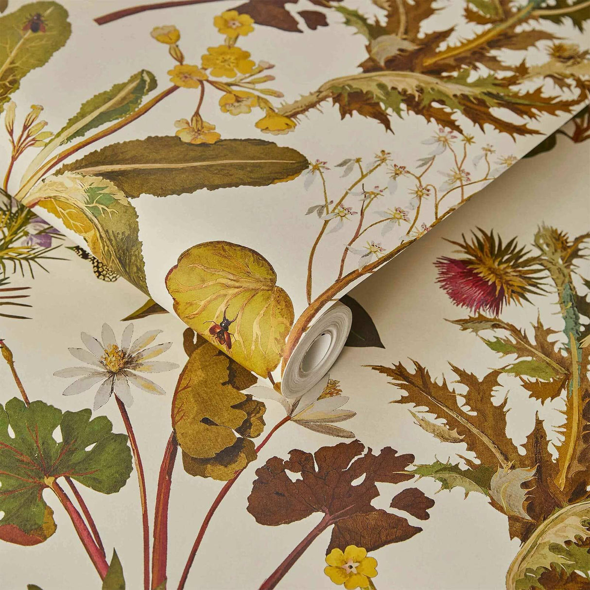 House of Hackney HERBARIUM Wallpaper - Ecru (9'10" - full height)