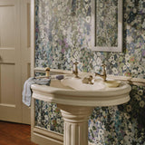 House of Hackney HOLLYHOCKS Wallpaper - Dew (9'10" - full height)