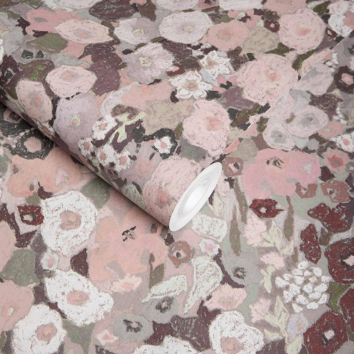 House of Hackney HOLLYHOCKS Wallpaper - Earth (9'10" - full height)