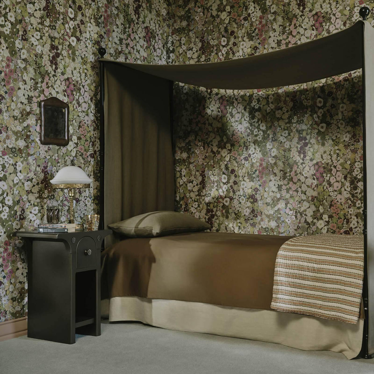 House of Hackney HOLLYHOCKS Wallpaper - Meadow (9'10" - full height)