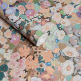 House of Hackney HOLLYHOCKS Wallpaper - Prairie (9'10" - full height)