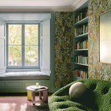 House of Hackney HOLLYHOCKS Wallpaper - Summer (9'10" - full height)