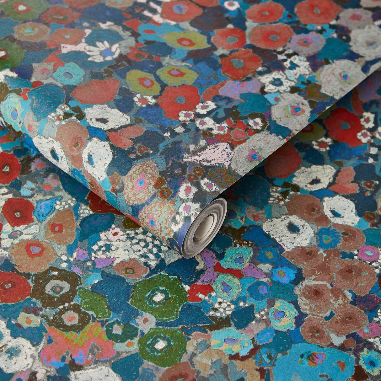 House of Hackney HOLLYHOCKS Wallpaper - Winter (9'10" - full height)