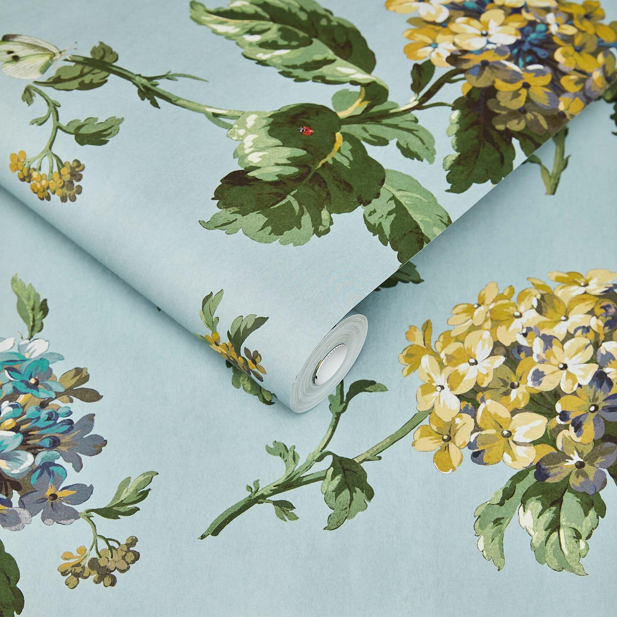 House of Hackney HORTENSIA Wallpaper - Sky (9'10" - full height)