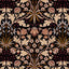 House of Hackney HYACINTH Wallpaper - Black (9'10" - full height)