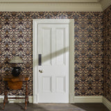 House of Hackney HYACINTH Wallpaper - Black (9'10" - full height)