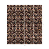 House of Hackney HYACINTH Wallpaper - Black (9'10" - full height)