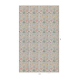 House of Hackney HYACINTH NOVELLUS Wallpaper - Byzantine (9'10" - full height)