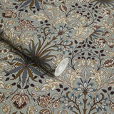 House of Hackney HYACINTH Wallpaper - Dove Grey (9'10" - full height)