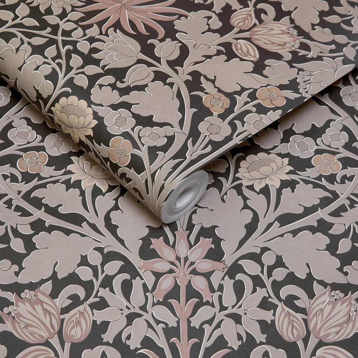 House of Hackney HYACINTH NOVELLUS Wallpaper - Noir (9'10" - full height)
