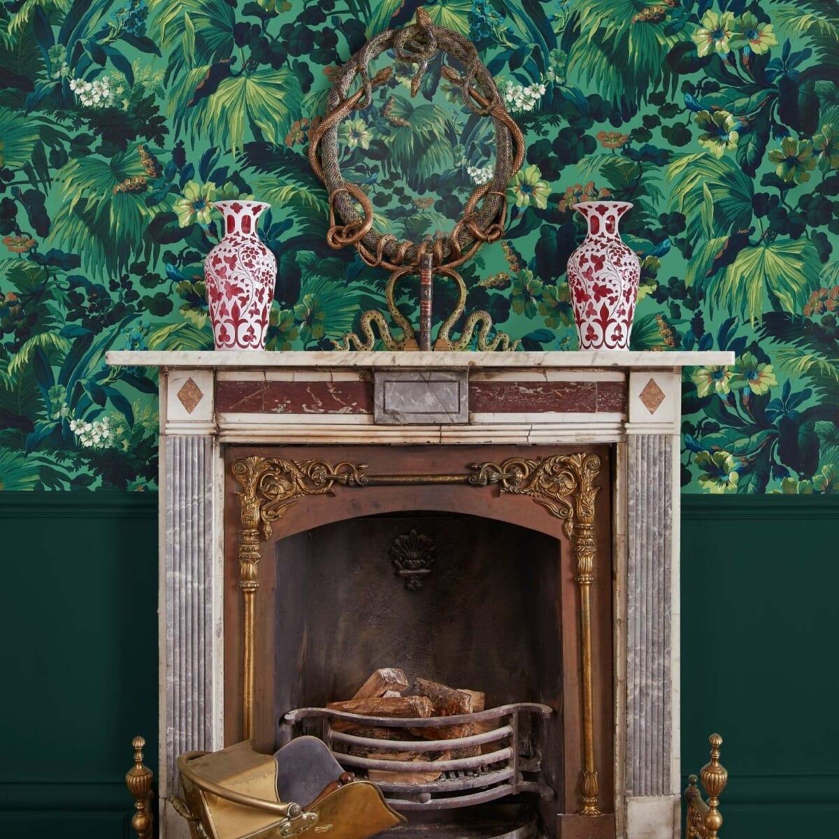 House of Hackney LIMERENCE Wallpaper - Malachite (9'10" - full height)