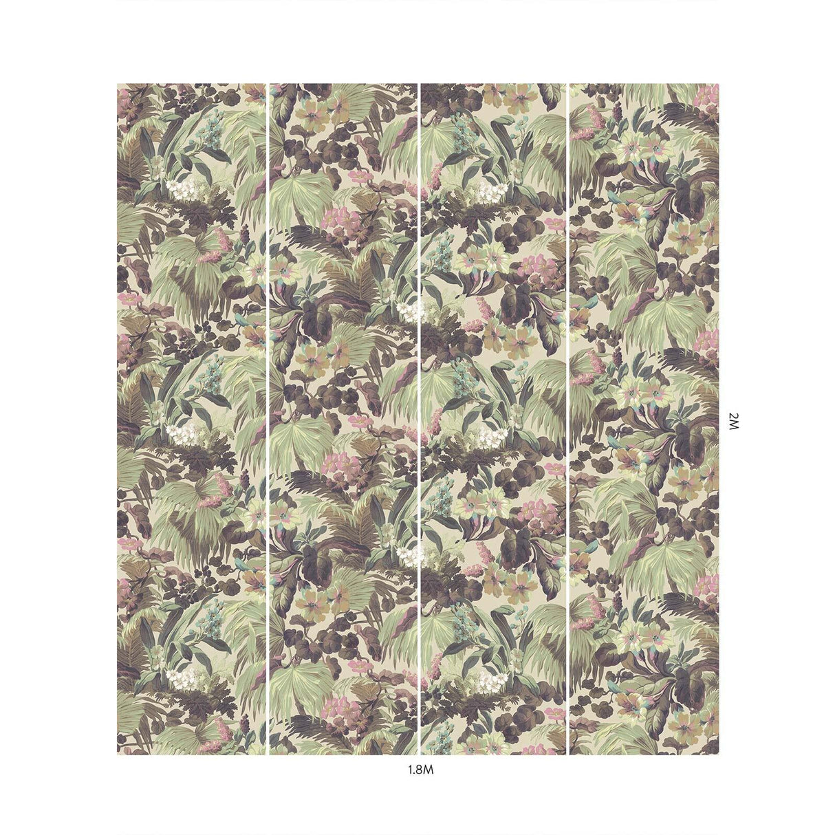 House of Hackney LIMERENCE Wallpaper - Papyrus (9'10" - full height)