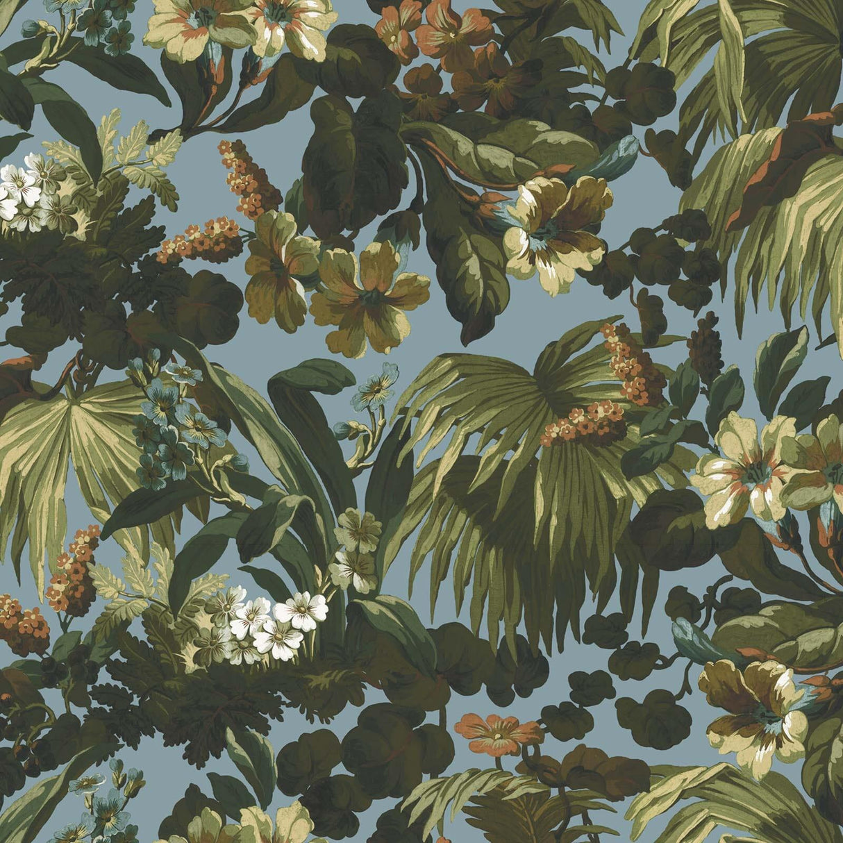 House of Hackney LIMERENCE Wallpaper - Sky (9'10" - full height)