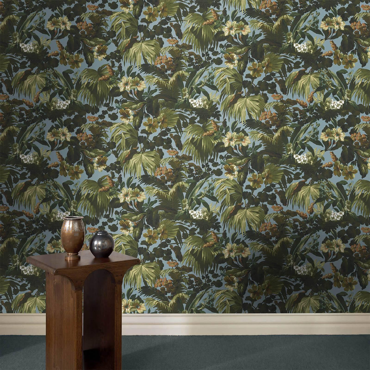 House of Hackney LIMERENCE Wallpaper - Sky (9'10" - full height)