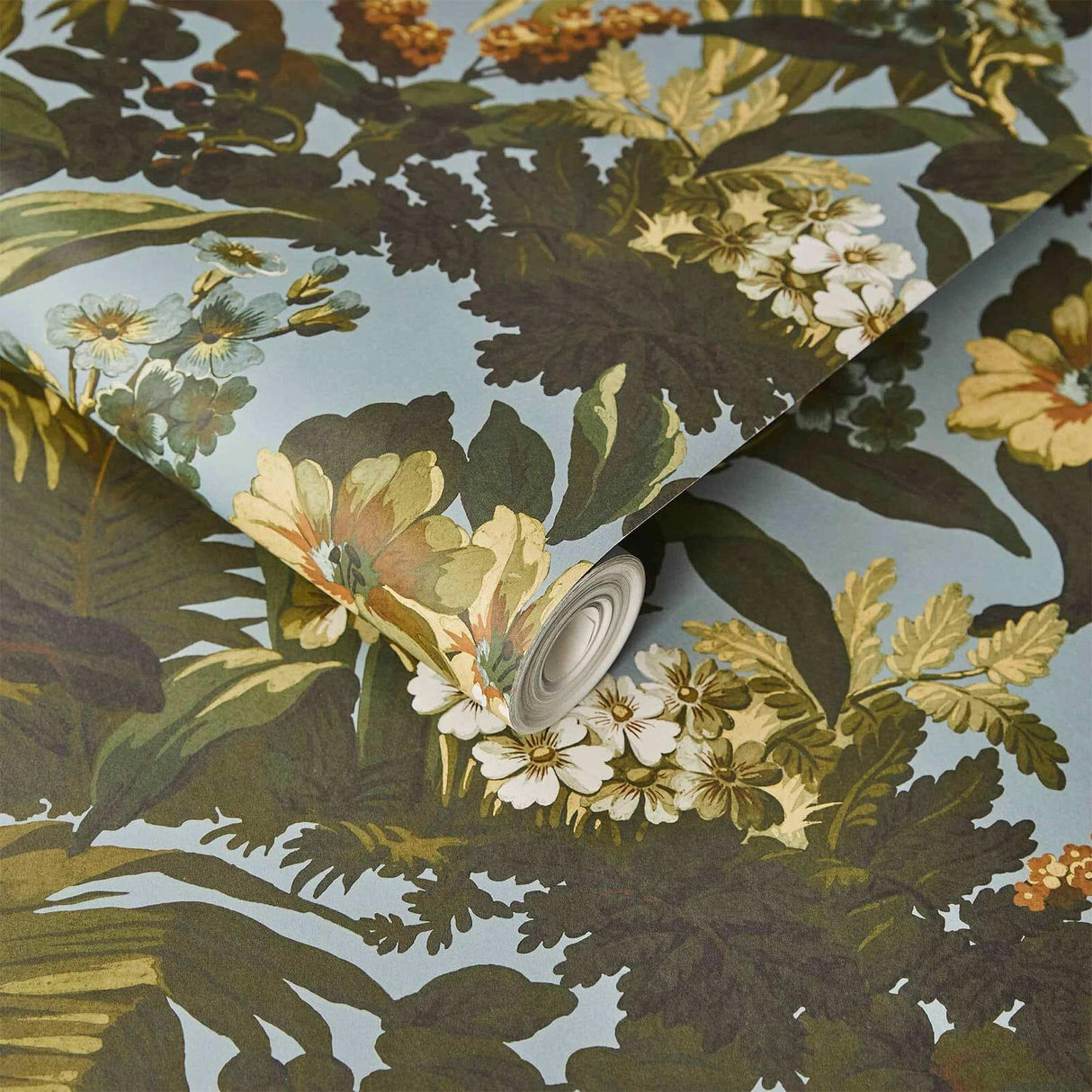 House of Hackney LIMERENCE Wallpaper - Sky (9'10" - full height)