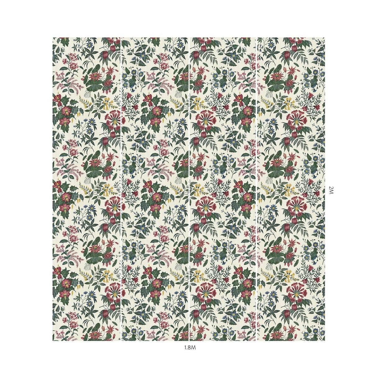 House of Hackney LODDIGES Wallpaper - Achillea (9'10" - full height)