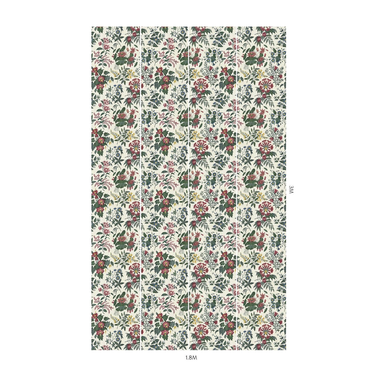 House of Hackney LODDIGES Wallpaper - Achillea (9'10" - full height)