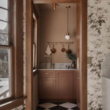House of Hackney LONDON ROSE Traditional Wallpaper - Smoke Grey (32 feet and 9 inches - full roll)