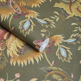 House of Hackney MAJORELLE Wallpaper - Moss Green (9'10" - full height)