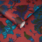 House of Hackney MAJORELLE Wallpaper - Viola Pink (9'10" - full height)