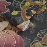 House of Hackney MELIORA Wallpaper - Noir (9'10" - full height)