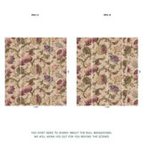 House of Hackney MELIORA Wallpaper - Tourmaline (9'10" - full height)