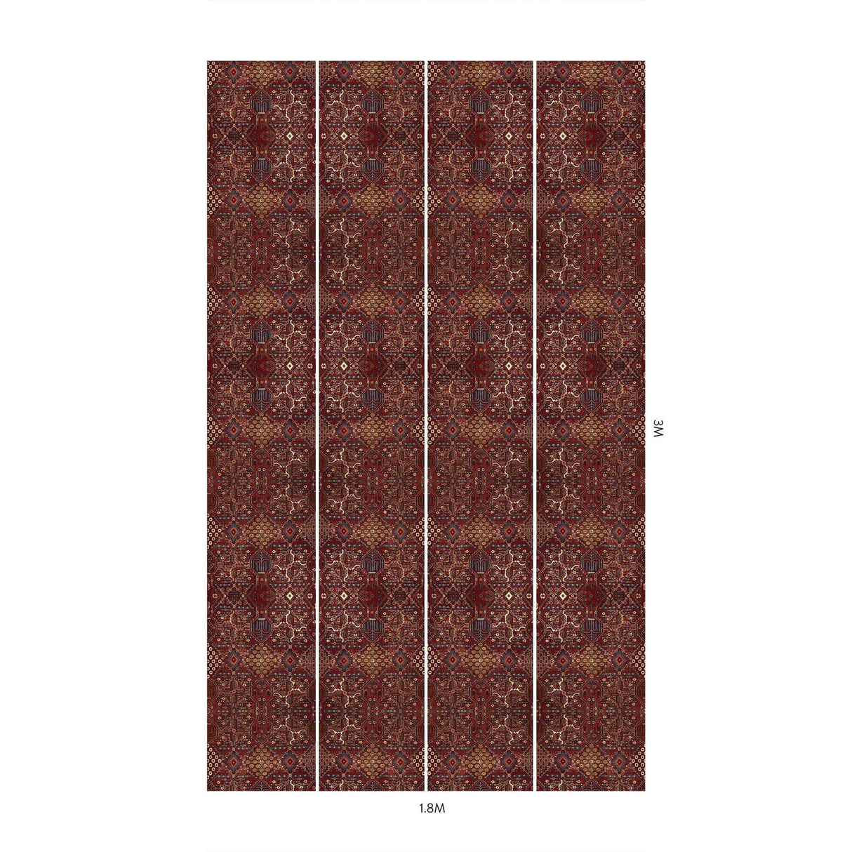 House of Hackney MEY MEH Wallpaper - Sienna (9'10" - full height)