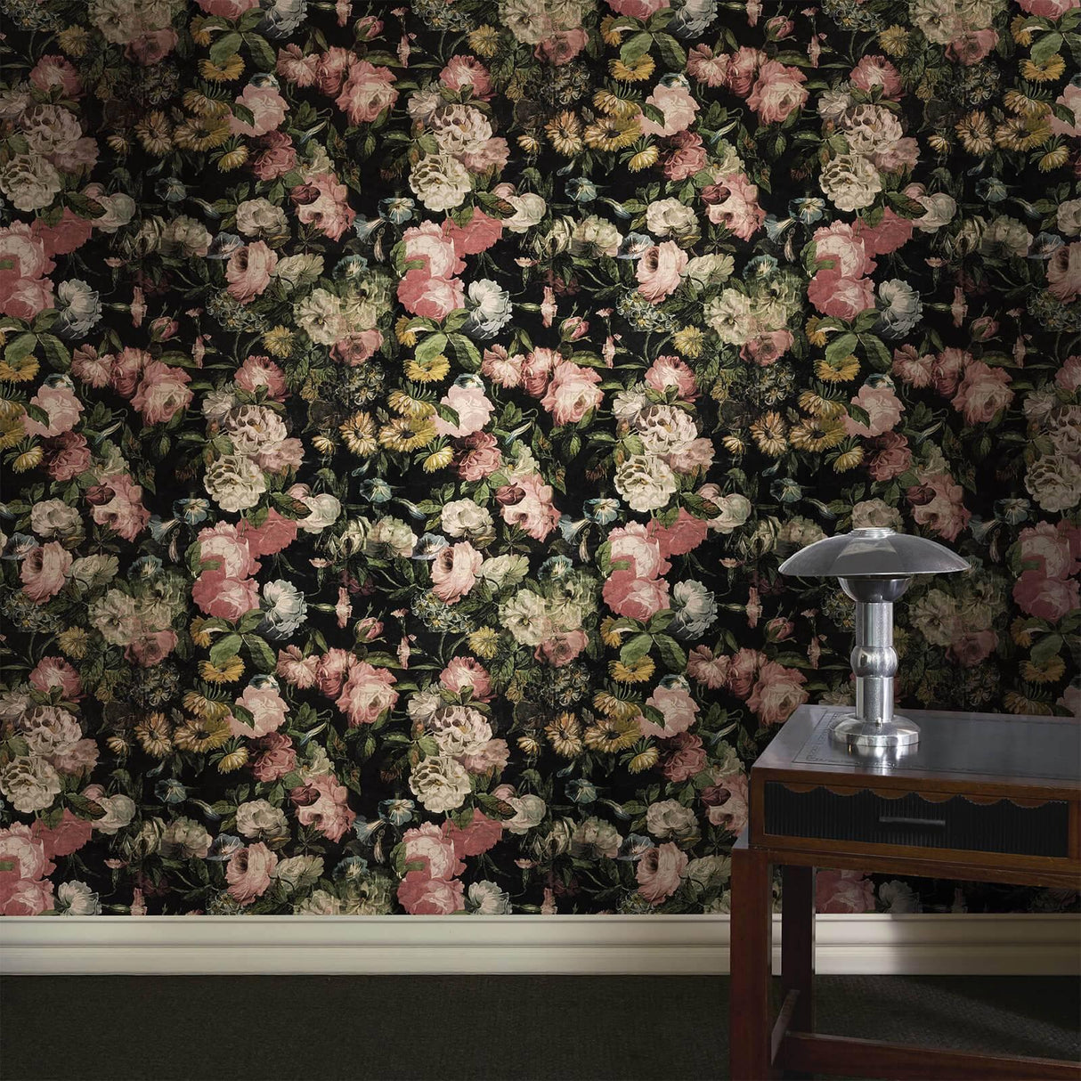 House of Hackney MIDNIGHT GARDEN Wallpaper - Multi (9'10" - full height)