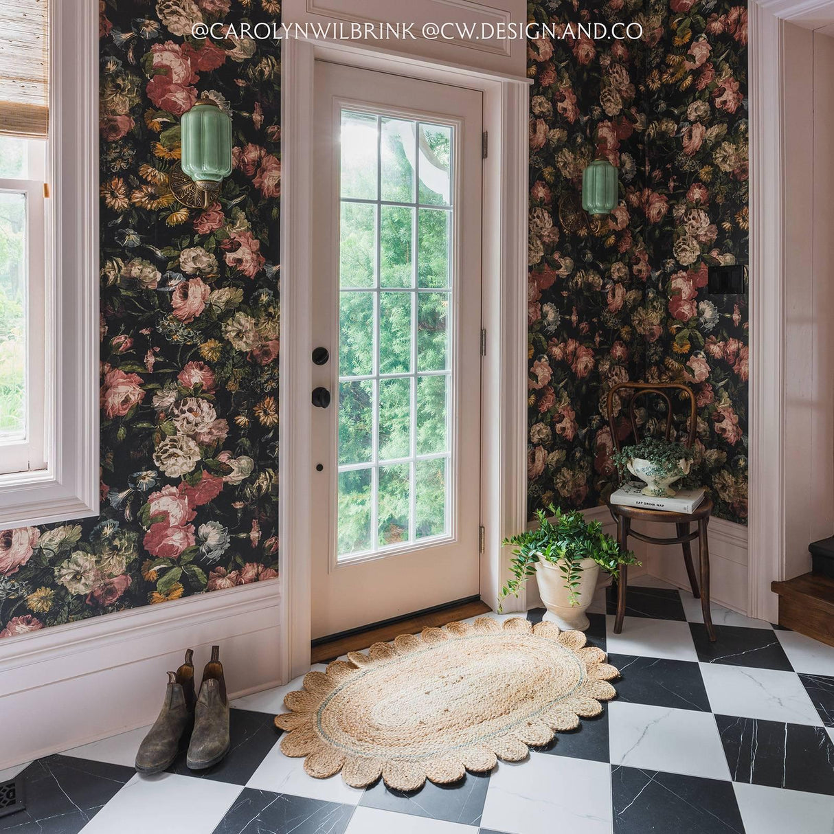 House of Hackney MIDNIGHT GARDEN Wallpaper - Multi (9'10" - full height)