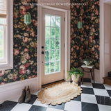 House of Hackney MIDNIGHT GARDEN Wallpaper - Multi (9'10" - full height)