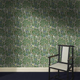 House of Hackney MOON GARDEN MAGNA Wallpaper - Tourmaline (9'10" - full height)