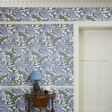 House of Hackney MINERVA Wallpaper - Periwinkle (9'10" - full height)
