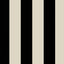 House of Hackney MONO STRIPE Wallpaper - Off Black/Oyster (9'10" - full height)