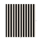 House of Hackney MONO STRIPE Wallpaper - Off Black/Oyster (9'10" - full height)