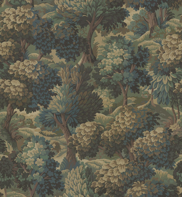 House of Hackney NEMOR Wallpaper - Bronze (9'10" - full height)