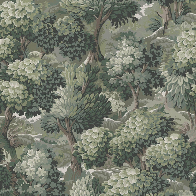 House of Hackney NEMOR Wallpaper - Verde (9'10" - full height)