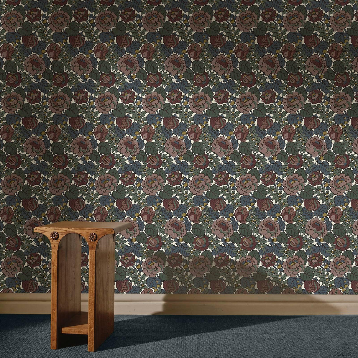 House of Hackney NAVARINO Wallpaper - Carnelian (9'10" - full height)