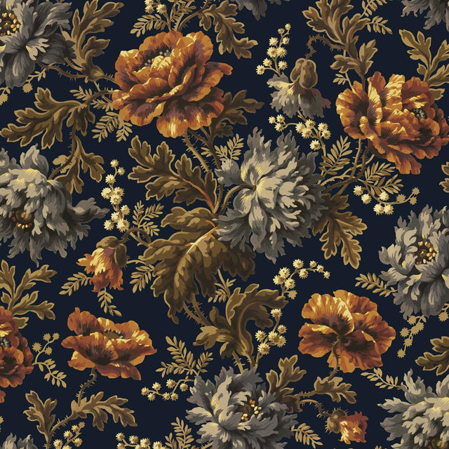 House of Hackney OPIA Wallpaper - Midnight (9'10" - full height)