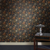 House of Hackney OPIA Wallpaper - Midnight (9'10" - full height)