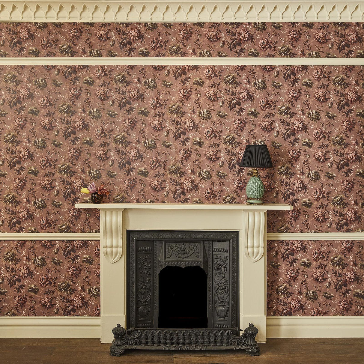 House of Hackney OPIA Wallpaper - Old Rose (9'10" - full height)