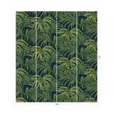 House of Hackney PALMERAL MAGNA Wallpaper - Midnight Green (9'10" - full height)